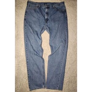 Levi’s 505 Regular Fit Men’s Jeans 40x36 Blue Medium Wash Denim Red Tab